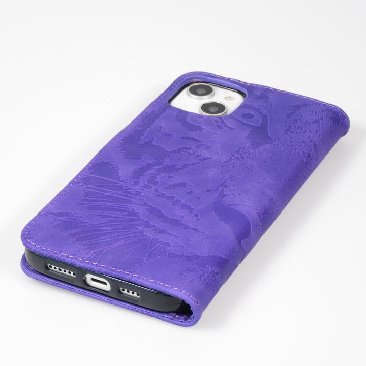 Immagine prodotto PhoneLook Fourre Flip 3D en similicuir Oeil du tigre (Apple iPhone 15)