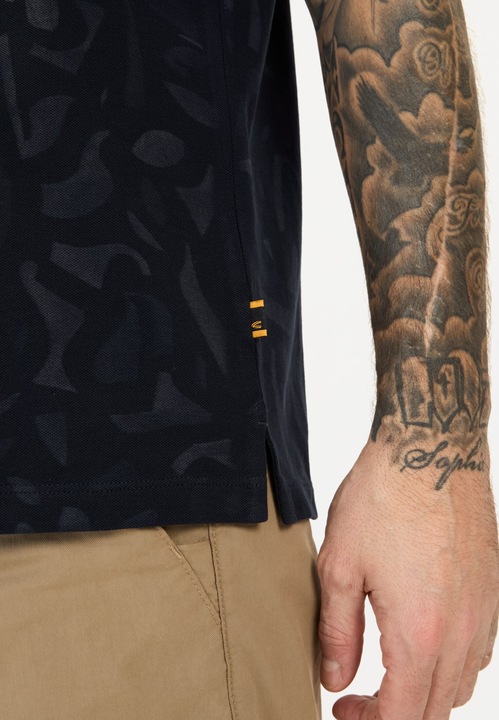 Image du produit Camel Active Kurzarm Poloshirt aus reiner Baumwolle (L)