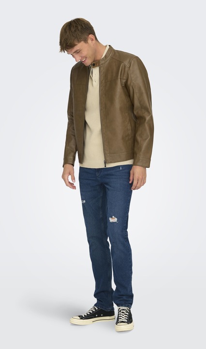 Immagine prodotto Only & Sons Onsmike Pu Racer Jacket Otw Noos (XS)