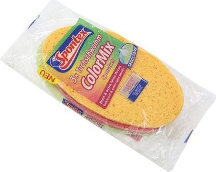 Produktbild Spontex Tuchschwamm Color Mix 3er Pack (3 Stk.)