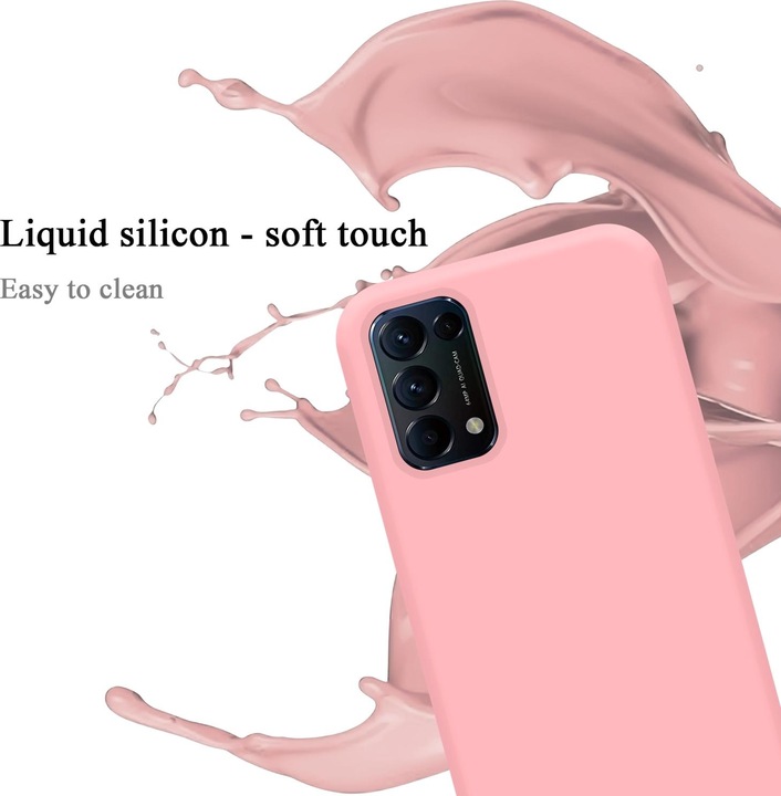 Actual product image Cadorabo TPU Liquid Silicone Case Cover (Oppo Find X3 Lite)
