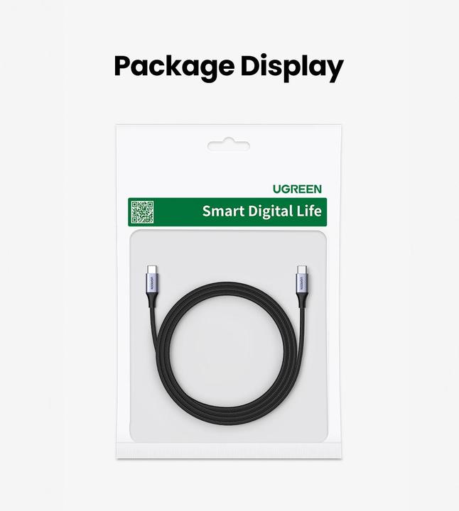 Image du produit Ugreen USB type C - USB type C (1 m, USB 2.0, 240 W)
