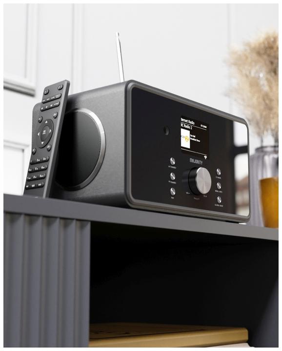 Produktbild Majority Bard Black (Internetradio, FM, UKW, WLAN, Bluetooth)