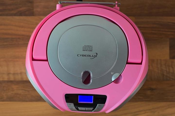 Image du produit Cyberlux Lecteur CD avec éclairage LED (FM)