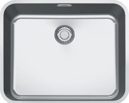 Produktbild Franke Edelstahlspüle Largo LAX 110-50/41 (Unterbauspüle, 41 cm, 50 cm)
