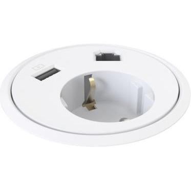 NoName, Steckdose, Powerdot White