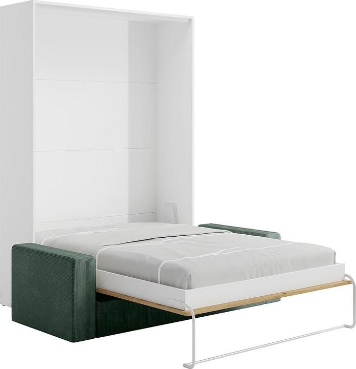 Naturfarben hell, Tannengrün, Weiss