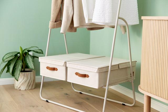 Image du produit Love it Store it Boîte à couvercle rabattable Premium, lot de 2 - Plat (33 x 50 x 16 cm, 26.50 l)