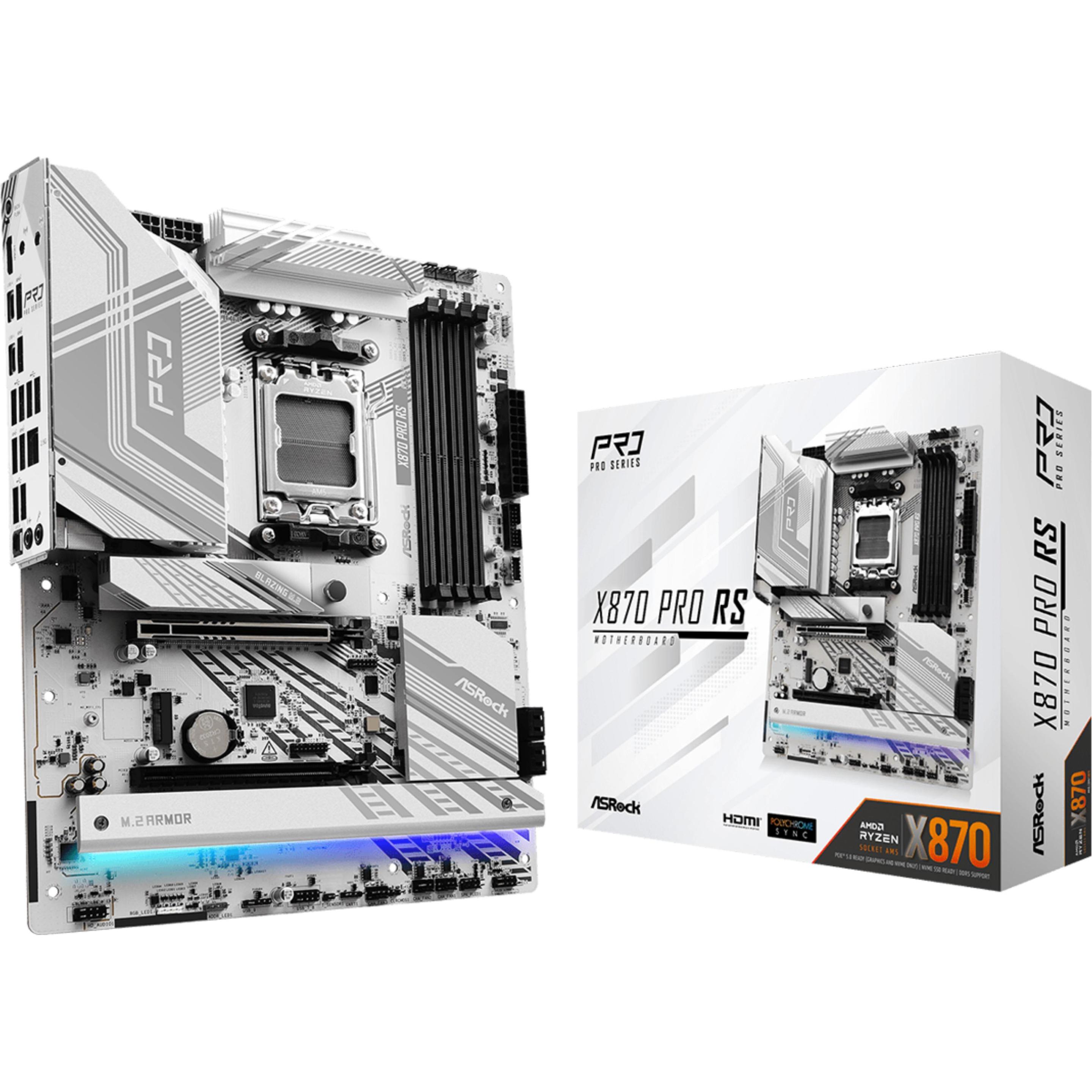 AsRock X870 PRO RS AM5 (AM5, AMD X870, ATX), Scheda madre