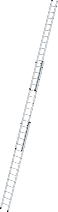 Image du produit Munk Echelle coulissante à échelons en 3 parties sans traverse 3x14 échelons (Échelle pour rayonnage, 1080 cm)
