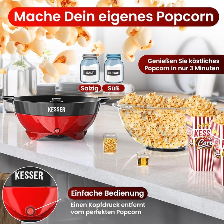 Actual product image Kesser Popcornmaschine