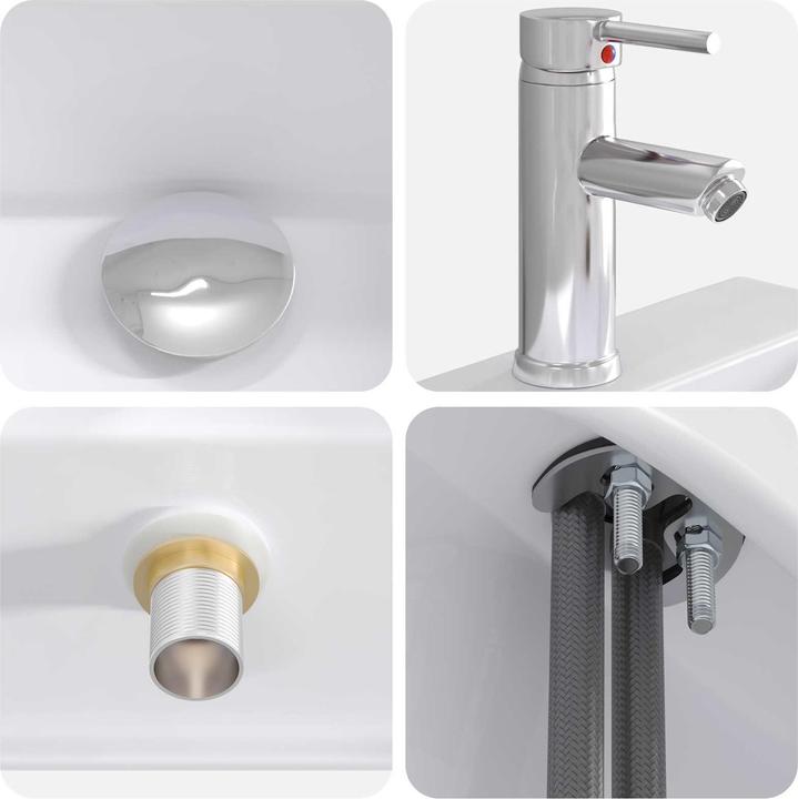 Produktbild vidaXL Modernes Waschbecken (305 mm, 390 mm)