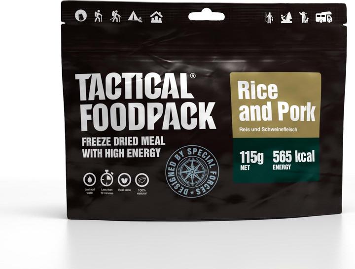 Immagine prodotto Tactical Foodpack Riso e maiale (115 g)