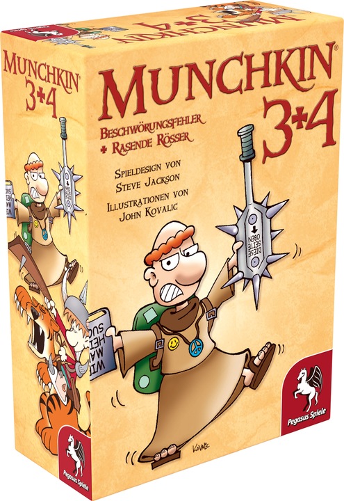 Produktbild Pegasus Munchkin 3+4 Erweiterung (Deutsch)