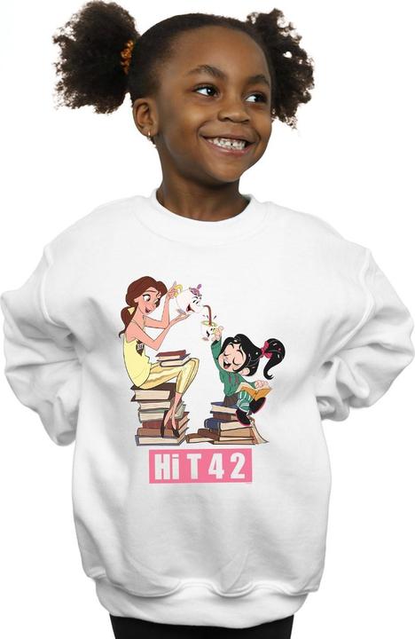 Produktbild Disney Wreck It Ralph Belle And Vanellope Sweatshirt Mädchen (140, 146)