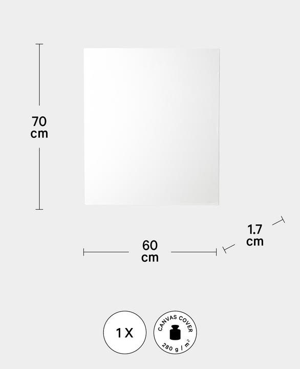 Produktbild I Am Creative Keilrahmen 60 x 70 (60 x 1.70 cm)