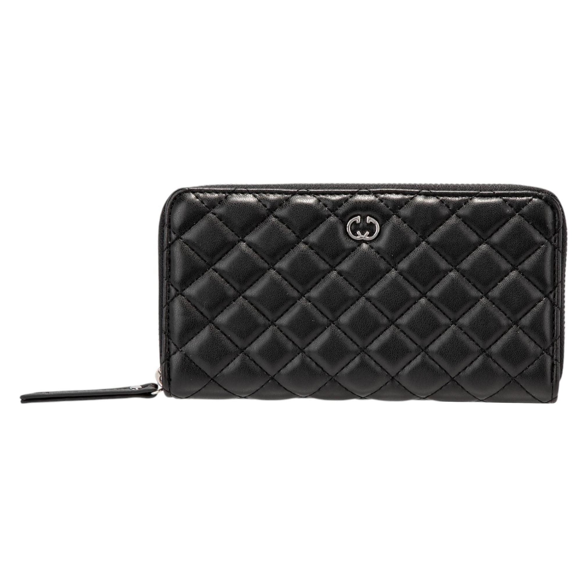 Gerry Weber, Damen, Portemonnaie, Insight Geldbörse 19 Cm, Schwarz