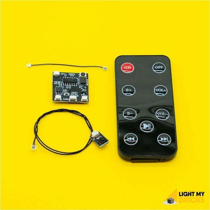 Image du produit Light my bricks Télécommande pour jeux de lumière LED et élément sonore pour LEGO