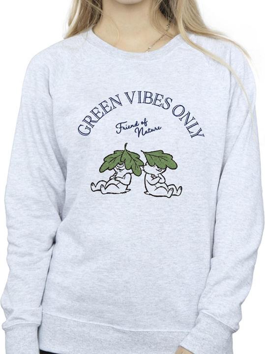 Produktbild Disney Chip 'n Dale Green Vibes Only Sweatshirt (L)