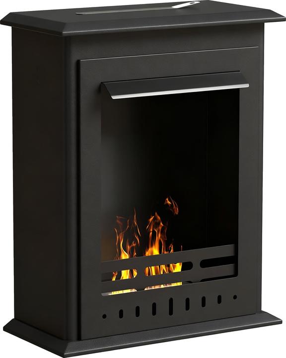Immagine prodotto Homcom Ethanol-Kamin Stahl, Edelstahl Schwarz