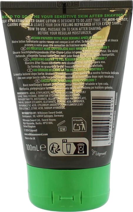Produktbild Wilkinson After Shave Lotion Sensitive - 100 Ml (Aftershave Lotion, 100 ml)