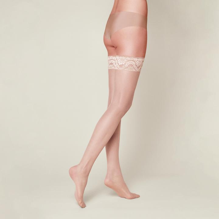 Actual product image Kunert Mystique 20 (pack of 3) hold-up stockings, colour 352 teint, size 38-40 (20 DEN, 38 - 40)