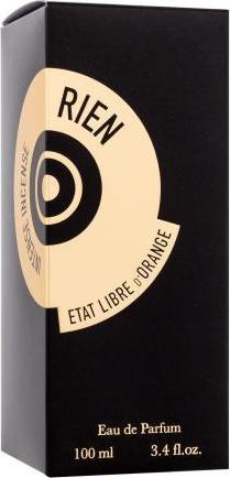 Actual product image Etat Libre D'Orange Rien Intense Incense by Eau de Parfum Spray (Unisex) 100 ml (Eau de parfum, 100 ml)