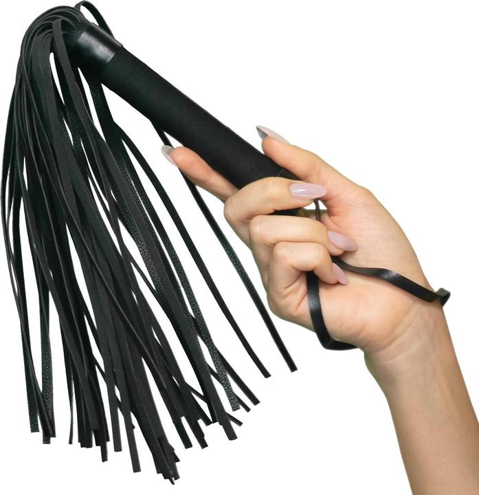 Image du produit CalExotics Nocturnal Flogger Cuir Noir