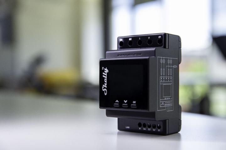 Produktbild Shelly Pro Dual Cover PM (Dimmaktor)