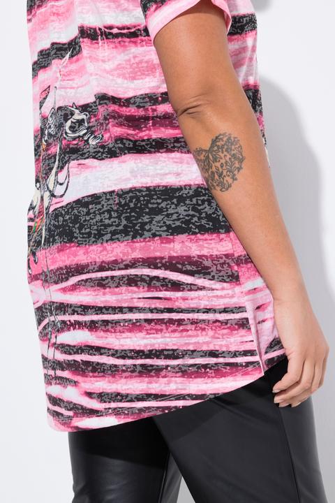Immagine prodotto Angel of Style T-Shirt, A-Linie, Streifen, Cowboy-Motiv (46)