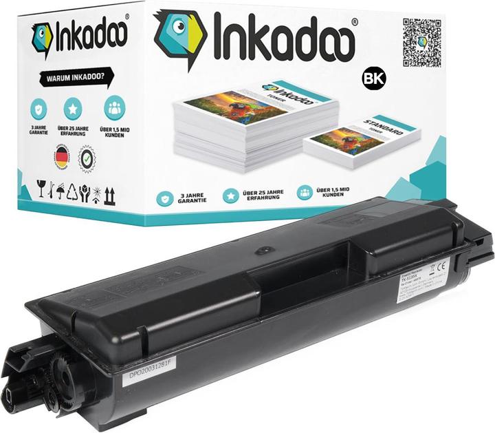 Produktbild Inkadoo Toner kompatibel zu Kyocera 1T02PA0NL0 / TK-5135K Toner, schwarz Schwarz (BK)