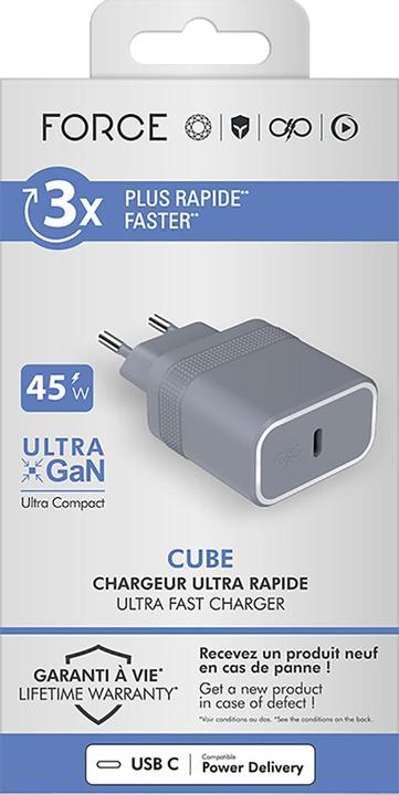 Actual product image Force Power FPCS45WCPDCUBERG Netzteil (45 W)
