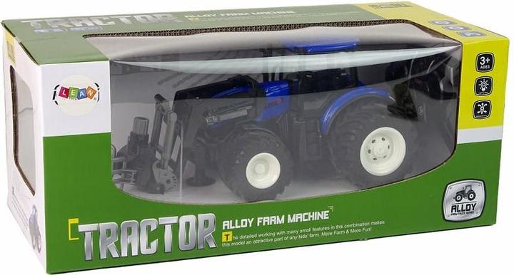 Image du produit Lean Toys Tracteur télécommandé avec poignée Bleu
