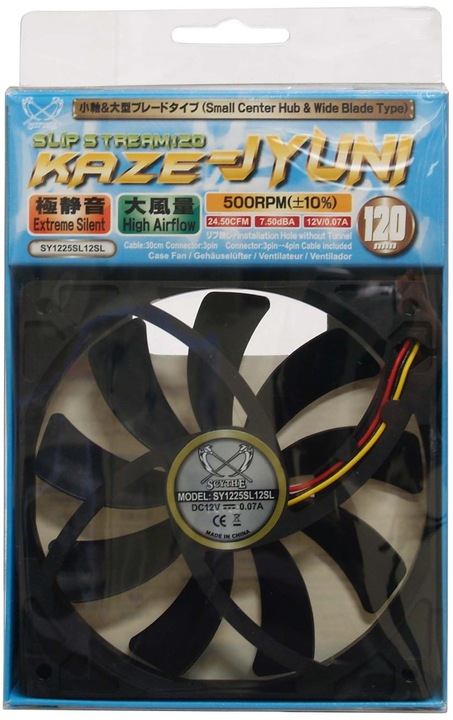 Actual product image Scythe slip stream (120 mm, 1 x)