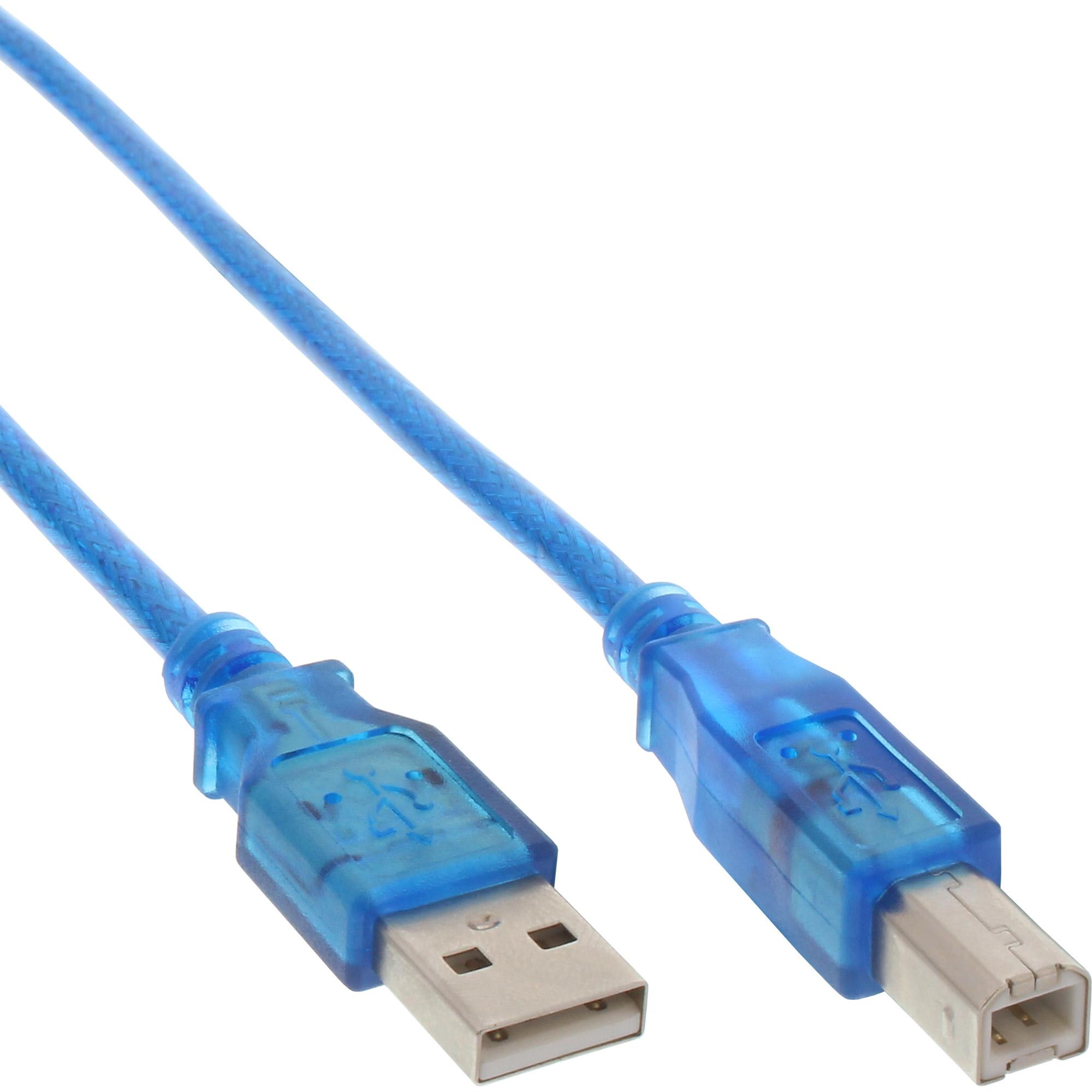 InLine USB 2.0 Kabel (3 m, USB 2.0), USB Kabel