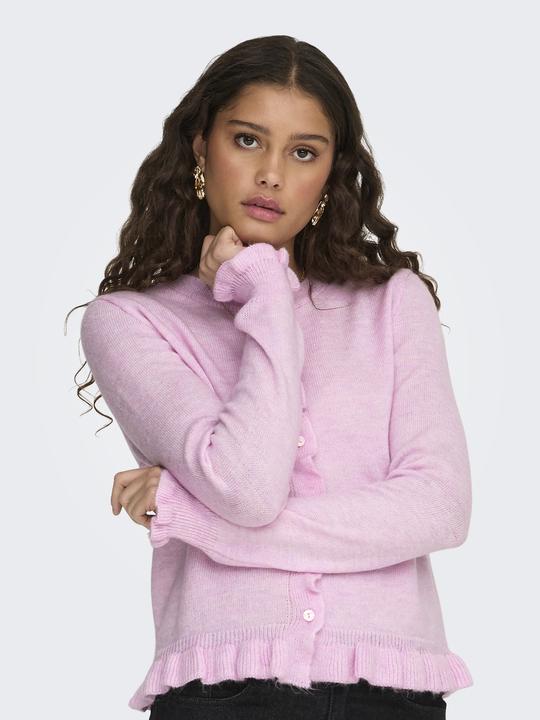 Actual product image JdY Jdyletty L/S On Frill Cardigan Knt Noos (M)