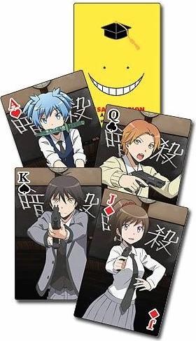 Actual product image Sakami Assassination Classroom Playing Cards Characters