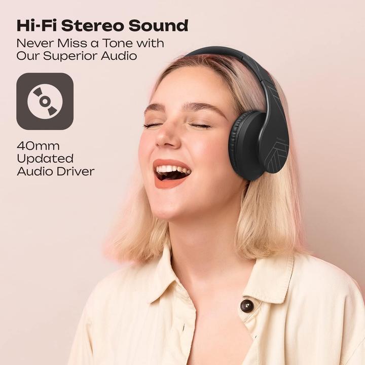 Actual product image PowerLocus Wireless Headphones P2 (black) (20 h, Wireless)