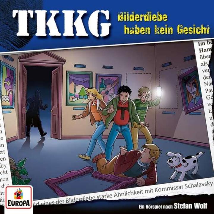 Image du produit TKKG 224 - Les voleurs de tableaux n'ont pas de visage (Loup, Stefan, Allemand)