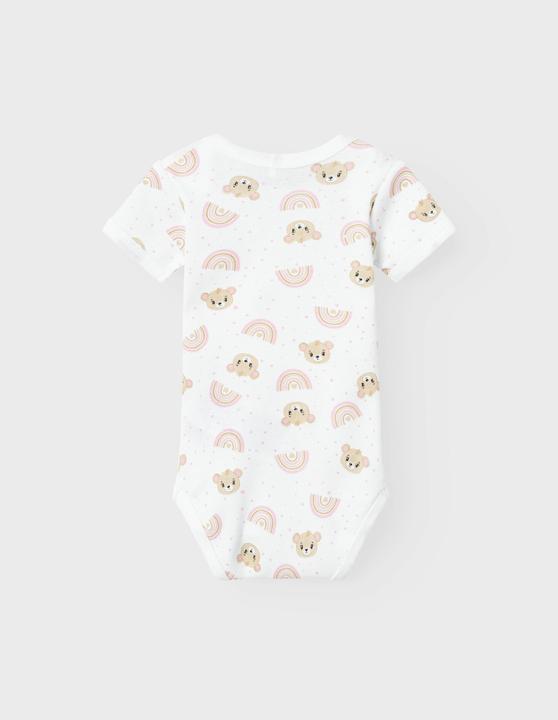 Image du produit Name it Kurzarm-Body Pink Teddy 2er Set Gr. 62 (62)