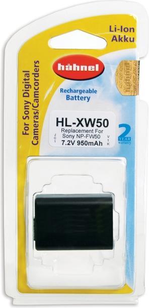 Actual product image Hähnel Replacement battery HL-XW50, for So NP-FW50 (Camera battery)
