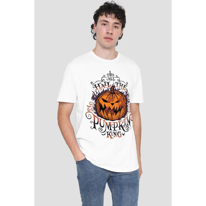 Produktbild The Nightmare Before Christmas Hail The Pumpkin King TShirt (L)