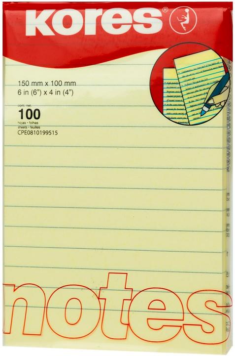 Produktbild Kores Notes (10 x 15 cm)