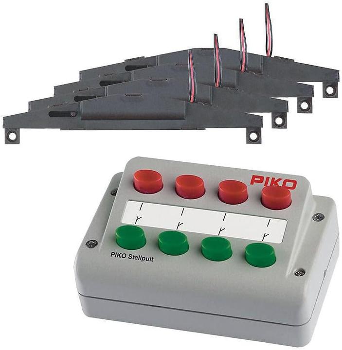 Actual product image Piko Turnout drive set (4x) + control panel