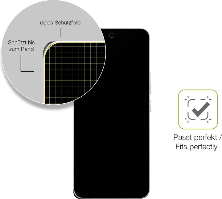 Image du produit Dipos Film de Protection d’écran Full-Cover Anti-reflet (1 pcs, Honor 200 Pro)