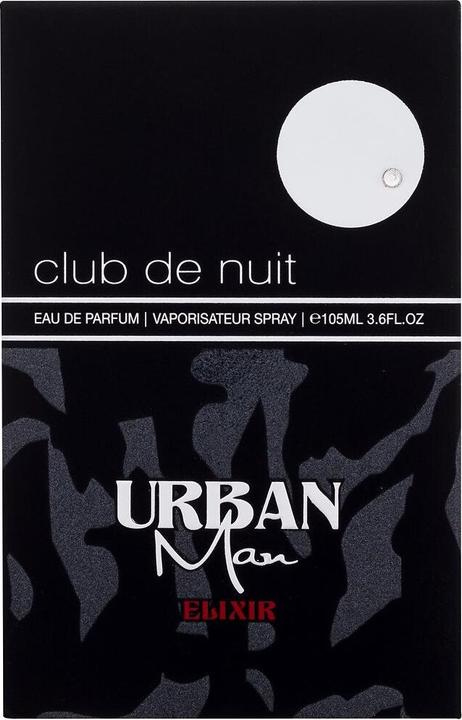 Immagine prodotto Armaf Elisir Urbano Club De Nuit per uomo (Eau de parfum, 105 ml)