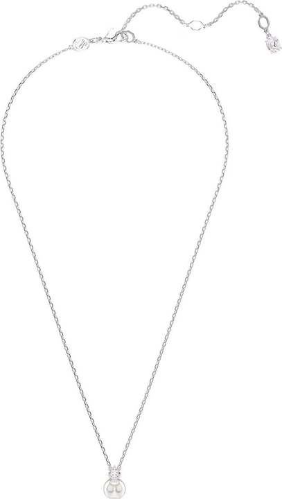 Immagine prodotto Swarovski Matrice collana perle di cristallo taglio rotondo bianco (Metallo Swarovski)