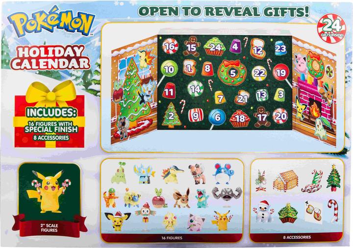 Image du produit Pokémon Calendrier de l'Avent de Battle Figures