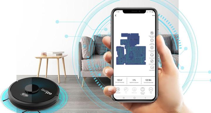 Image du produit Eziclean Aqua connect x850 (Robot d'aspiration et de nettoyage)