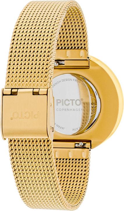 Immagine prodotto Picto 34033-0914G Light Lavender Unisex 34mm 5ATM (Orologio da polso analogico)